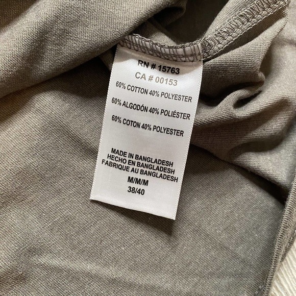 NHL Columbus Blue Jackets Logo LS Raglan Tee Men’s M Blue Gray New - Picture 6 of 10